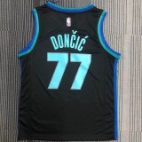 NBA Dallas Mavericks DONCIC #77 Top Quality Hot Pressing 1:1 Quality