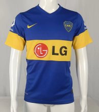 2011-2012 Boca Home Fans Retro Soccer Jersey