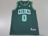 NBA Celtics (21 new season) #0 Tatum award version dark green 1:1 Quality