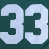 Bill Walton # 33 helix High School Green Embroidered Jersey 1:1 Quality