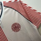 1986 Denmark Away Fans Retro 1:1 Quality Soccer Jersey
