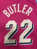 NBA Heat Pink Butler No. 22 1:1 Quality