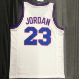NBA Jordan #23 Tune Squad White Top Quality Hot Pressing 1:1 Quality