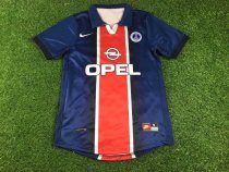 1998-1999 PSG Home Fans 1:1 Quality Retro Soccer Jersey