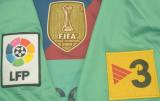 2010-2011 Retro Barcelona Away Green 1:1 Quality Soccer Jersey