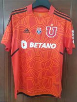 22/23 Universidad de Chile GoalKeeper Yellow Fans 1:1 Quality Soccer Jersey