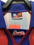 1996-1997 Barcelona Stadium Long Sleeve 1:1 Quality Retro Soccer Jersey