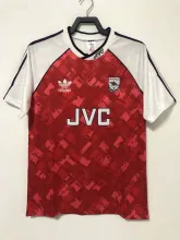 1990-1992 Arsenal Home 1:1 Quality Retro Soccer Jersey