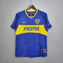 2003-2004 Boca Home Fans 1:1 Quality Retro Soccer Jersey