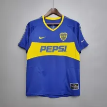 2003-2004 Boca Home Fans 1:1 Quality Retro Soccer Jersey