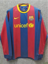 2010-2011 Retro Barcelona Home Long Sleeve 1:1 Quality Soccer Jersey