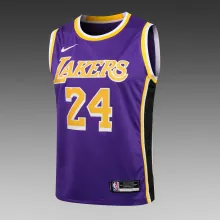 NBA Laker purple Kobe Bryant No.24 1:1 Quality