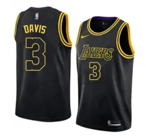 NBA Laker 3 black city 1:1 Quality