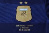 2014 Argentina Away Long Sleeve Retro Soccer Jersey