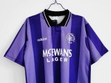 1994-1995  Rangers 2rd Away 1:1 Quality Soccer Jersey