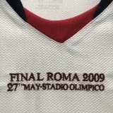 2008-2009 Manchester United Away White Champions League 1:1 Quality Retro Soccer Jersey