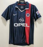 2001 PSG Home Fans 1:1 Quality Retro Soccer Jersey