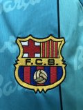 1996-1997 Retro Barcelona Away Long sleeve 1:1 Quality Soccer Jersey