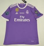 2016-2017 Retro Real Madrid Away 1:1 Quality Soccer Jersey