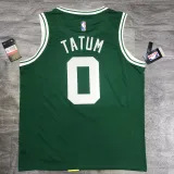 NBA Celtics Retro Green 0 Tatum with chip 1:1 Quality