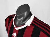 2009-2010 AC Home  Fans 1:1 Quality Retro Soccer Jersey