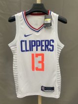 NBA Clipper away 【customized】George No.13 1:1 Quality