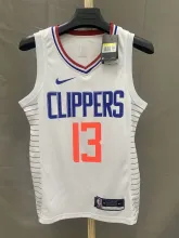 NBA Clipper away 【customized】George No.13 1:1 Quality