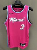 NBA Heat Pink Wade No. 3 1:1 Quality