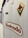 1998-1999 Fiorentina Away Fans 1:1 Quality Retro Soccer Jersey