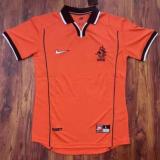 1998 Netherlands Home 1:1 Quality Retro Soccer Jersey