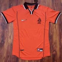1998 Netherlands Home 1:1 Quality Retro Soccer Jersey