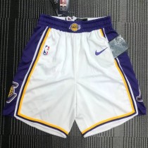NBA Lakers White Top Quality Pants 1:1 Quality
