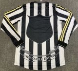 1997-1999 Newcastle Home Fans Long sleeve 1:1 Quality Retro Soccer Jersey