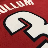 Trail Blazers McCOLLUM #３Jordan Red Top Quality Hot Pressing NBA 1:1 Quality