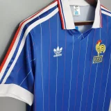 1982 France Home 1:1 Quality Retro Soccer Jersey