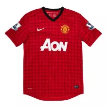 2012-2013 Manchester United Stadium 1:1 Quality Retro Soccer Jersey