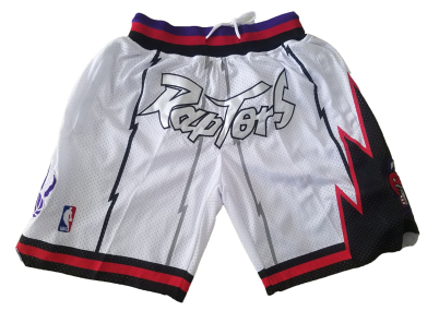 NBA Double layer close embroidered dragon white pocket pants 1:1 Quality