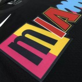 NBA Miami Heat ADEBAYO #13 Black Top Quality Hot Pressing 1:1 Quality