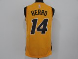 NBA Heat (21 new season) #14 Herro award version yellow 1:1 Quality