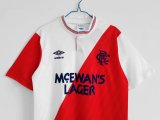 1987-1988 Rangers home fans 1:1 Quality Soccer Jersey