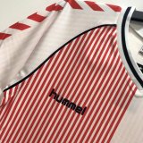 1986 Denmark Away Fans Retro 1:1 Quality Soccer Jersey