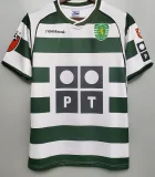 2001-2003 Sporting Lisbon Home 1:1 Quality Retro Soccer Jersey