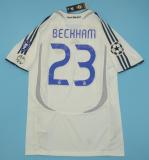 2006-2007 Retro Real Madrid Home 1:1 Quality Soccer Jersey