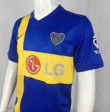 2009-2010 Boca Home Fans Retro Soccer Jersey