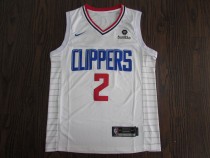 NBA New clipper 2 corwai Leonard white 1:1 Quality