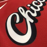 NBA Bulls LAVINE #8 Red Top Quality Hot Pressing 1:1 Quality