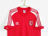 1982 Wales Home 1:1 Quality Retro Soccer Jersey