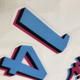 NBA Heat crew crew white No. 14 Hiro with chip 1:1 Quality
