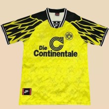 1994-1995 Dortmund Home 1:1 Retro Soccer Jersey