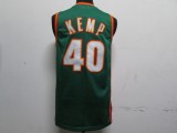 NBA Retro supersonic 40 Sean camp green red edge 1:1 Quality